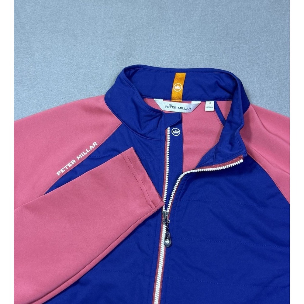 Peter Millar Jacket Mens M Hyperlight Merge Full Zip Performance Stretch Golf
